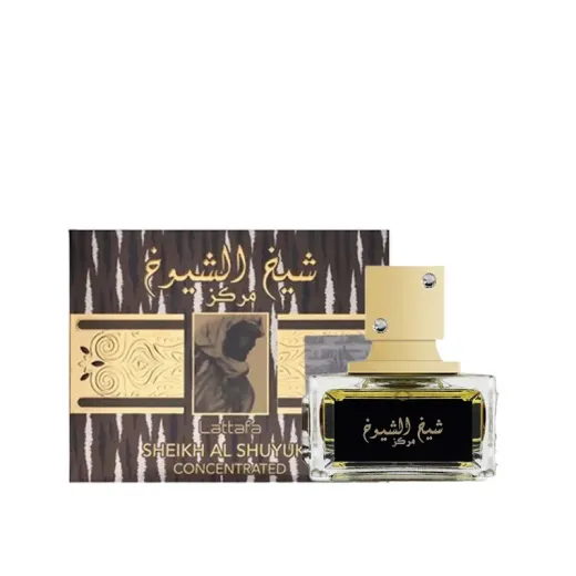 ادو پرفیوم مردانه لطافه شیخ الشیوخ مرکز Lattafa Sheikh Al Shuyukh Concentrated اصل
