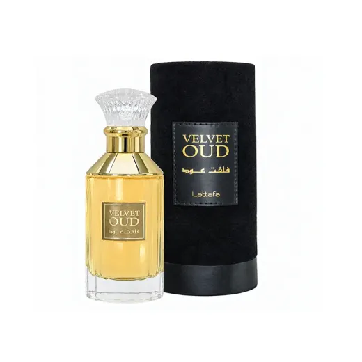 ادو پرفیوم مردانه لطافه فلفت عود Velvet Oud اصل