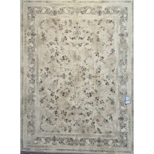 فرش 1200شانه ساده نهال صددرصد اکریلیک پارتیزان تراکم 3600 مدل رزا V1