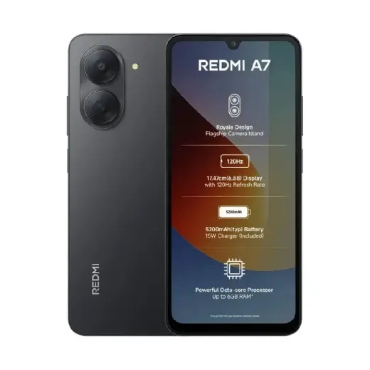 گوشی موبایل شیائومی مدل Redmi A7 دو سیم کارت ظرفیت 64 گیگابایت و رم 3 گیگابایت
