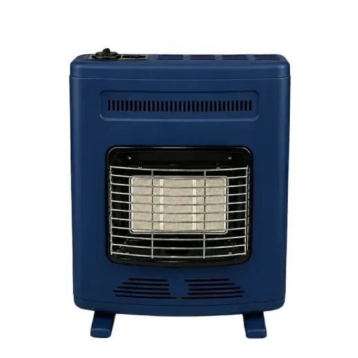 بخاری گازی بدون دودکش سرامیکی آیسان خزر blue