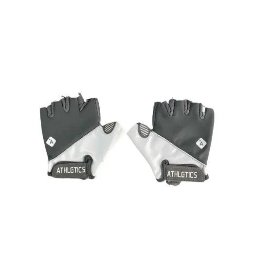 دستکش بدنسازی کفی ژله‌ای مشکی سفید کد D5