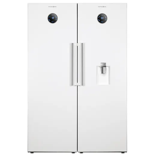 یخچال و فریزر پاکشوما دوقلو مدل RTFA-900-W سفید