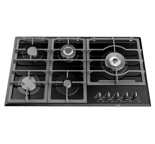 گاز توکار G523 آلتون صفحه شیشه‌ای
