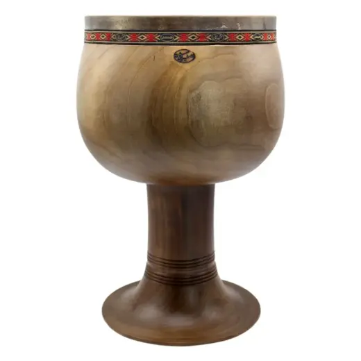 Samad Shirani Tombak, Four-Seal, 28cm Head Diameter, Design 1