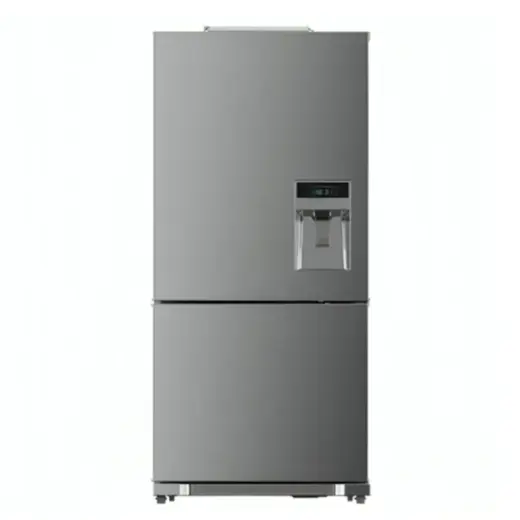 یخچال فریزر کمبی فریزر پایین اسنوا مدل SBDi-L300 عرض 81 یخساز دستی آبریز دار