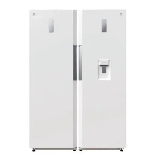 یخچال فریزر دوقلو دوو مدل SFI/SRI20MW سفید یخساز اتوماتیک داخلی آبریز دار