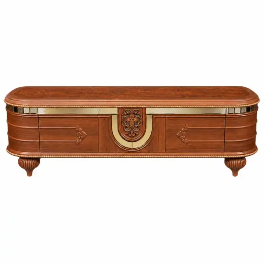 میز تلویزیون دیمولوکس مدل ژوبین Walnut