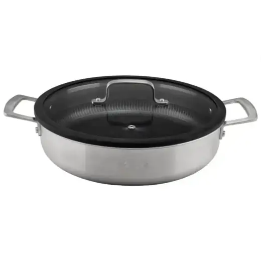 تابه سایز 32 دو دسته استیل ام جی اس مدل PS3132