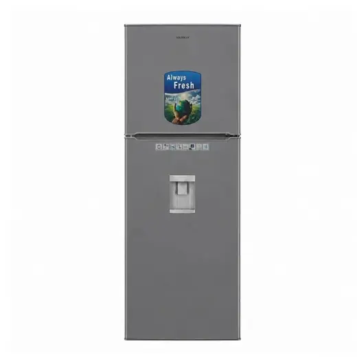 یخچال فریزر کمبی فریزر بالا گلدن لوکس مدل UMF-260RFA آبریز دستی Gray