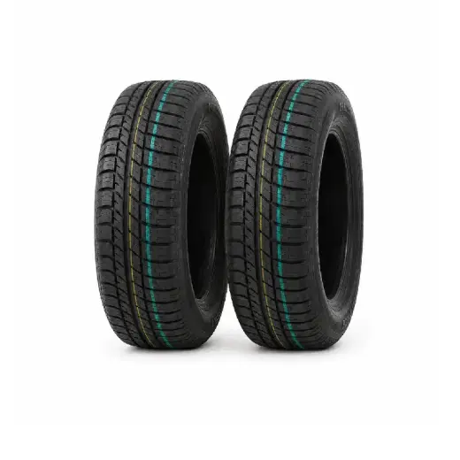 لاستیک خودرو برند کویر سایز 175/60/13 دو حلقه