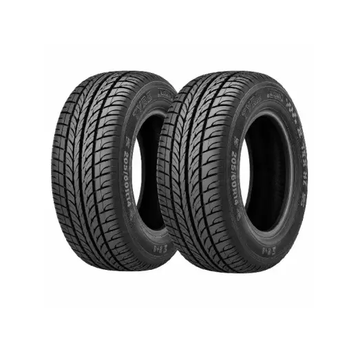 لاستیک خودرو برند یزد سایز 205/60/14 دو حلقه