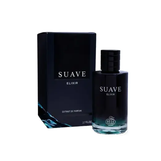 ادو پرفیوم مردانه فراگرنس ورد دیور ساواج الکسیر Fragrance World Dior Sauvage Elixir اصل