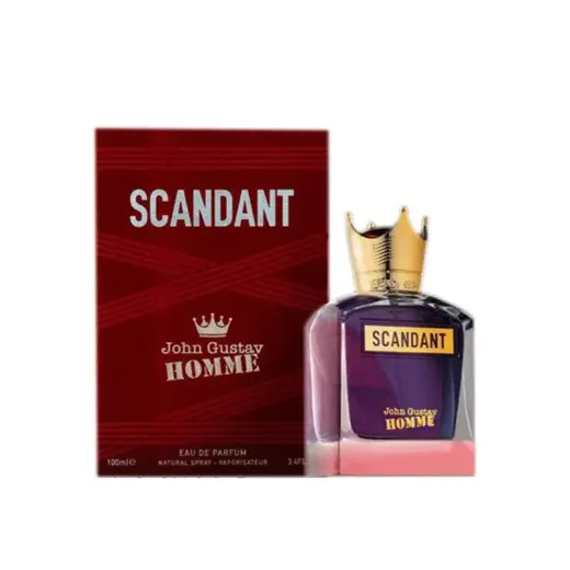 ادو پرفیوم مردانه فراگرنس ورد اسکندانت ژان گوستای هوم Fragrance World Scandant John Gustav Homme اصل