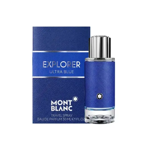 ادو پرفیوم مردانه مون بلان اکسپلورر الترا بلو Mont blanc Explorer Ultra Blue اصل