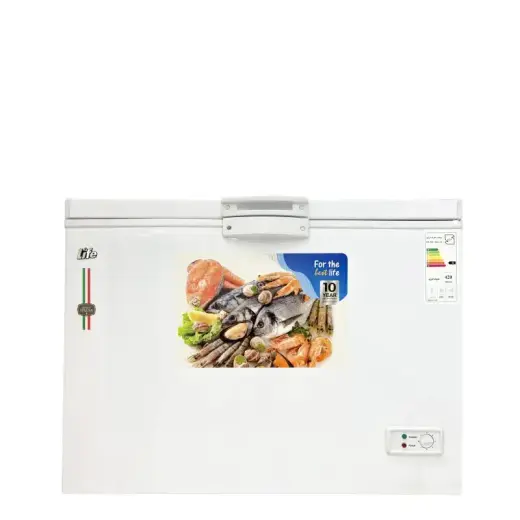 فریزر صندوقی 340 لیتری لایف مدل Li-340-W