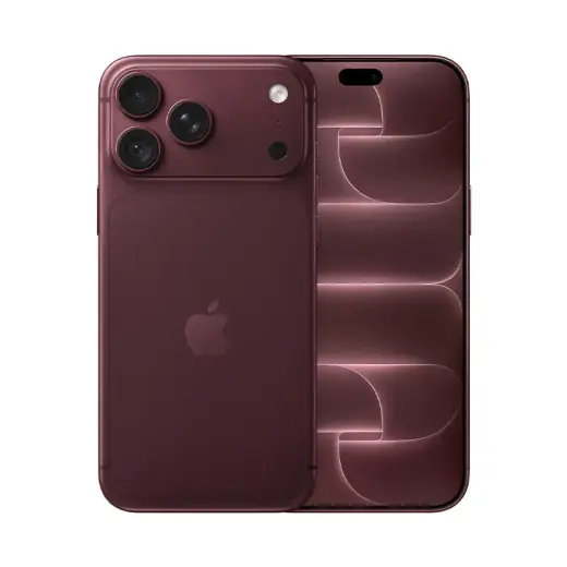 گوشی موبایل اپل iPhone 18 Pro max ZAA ظرفیت 512 گیگابایت رم 12 گیگابایت burgundy