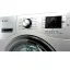 ماشین لباسشویی اسنوا 8 کیلویی مدل swm-84s40 استیل