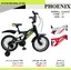 دوچرخه زمردکویر PHONIX مدل Eagle سایز 16