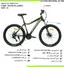 دوچرخه زمردکویر مدل zk100-06(ARIO) سایز 26