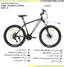 دوچرخه زمردکویر مدل zk100-04(NITRO) سایز 26