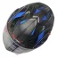 کلاه کاسکت ردلاین مدل 939_MATT BLACK_Blue Time