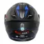 کلاه کاسکت ردلاین مدل 939_MATT BLACK_Blue Time