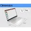 لپ‌تاپ 15.6 اینچی اچ پی مدل 15S-FQ0008Nia Celeron N4120 4GB 256SSD