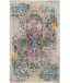فرش ماشینی مدرن هانوکس طرح گل آرا کد HAM.412.1 - کرم