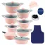 سرویس قابلمه 23 پارچه گرانیت ام جی اس طرح کره ای D