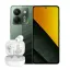 گوشی موبایل پوکو M7 Pro - به همراه هندزفری QCY T13 سبز