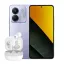 گوشی موبایل پوکو M7 Pro - به همراه هندزفری QCY T13 بنفش