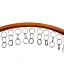 DooDeh Hand Drum, Calligraphy Pattern (3)