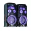 اسپیکر میکرولب KM‑S200 CHOROME 3D UFO LIGHT با آمپلی‌فایر-1