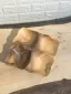 اردو خوری چهار خانه چوبی دست ساز کیو وود کد 3015 چوب گردو طبیعی