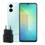 گوشی موبایل سامسونگ Galaxy A06 سبز - به همراه شارژر 25 وات سامسونگ
