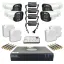 پکیج دوربین مداربسته 4 کانال 2 مگاپیکسل HD سیماران HD4CH2MP-212749