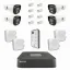 پکیج دوربین مداربسته 4 کانال 4 مگاپیکسل IP سیماران IP4CH4MP-212755