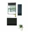 فول ست کابینت روشویی ایواریا مدل A_60_2
