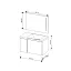 فول ست کابینت روشویی ایواریا مدل A_70_2