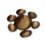 ست آجیل خوری دست ساز کیو وود کد 2001 چوب گردو طبیعی