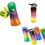 قمقمه ورزشی ابرکرومبی شفاف 800 میلی لیتر کد T7786