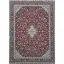 فرش 700 شانه آکرلیک تراکم 2550 کمیل مدل کاشان رنگ زمینه لاکی