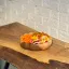مزه خوری سه خانه چوبی دست ساز کیو وود کد 3017 چوب گردو طبیعی