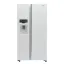 یخچال فریزر ساید بای ساید اسنوا سری فرنیا مدل ARS3DI-M200W/S یخساز اتوماتیک بیرونی آبریز اتوماتیک