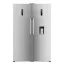 یخچال فریزر دوقلو جی پلاس مدل GRF-P2735Lw/s نقره ای آبریز دار
