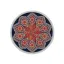 فرش ماشینی گرد هانوکس طرح طاووس کد IFC.2830.01