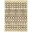 فرش ماشینی مراکشی هانوکس طرح اسمر کرم کد MHX.009.1
