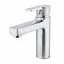شیر روشویی کسری مدل امگا Chrome