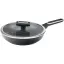 تابه سایز 24 تک دسته ام جی اس طرح فورج کد FR06 Black